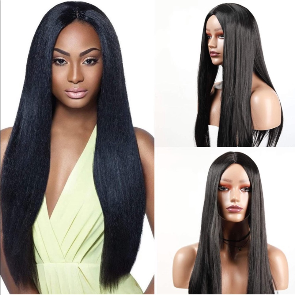 Sleek Black Women's Hair Wig